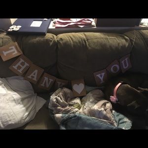 Thank You Banner for Wedding